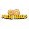 Signmission Fresh Bagels Banner Heavy Duty 13 Oz Vinyl with Grommets Single Sided B-96 Fresh Bagels - alternate 1